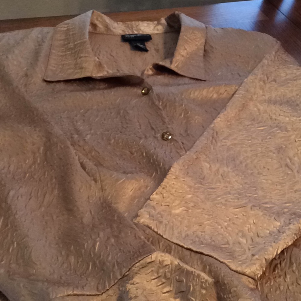 Dressy Gold blouse
